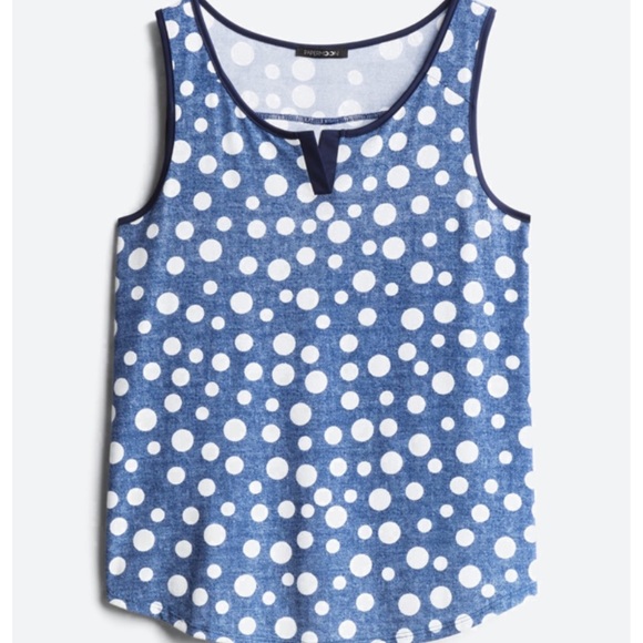 Papermoon Tops - Bernadine Split Neck detail knit top in medium